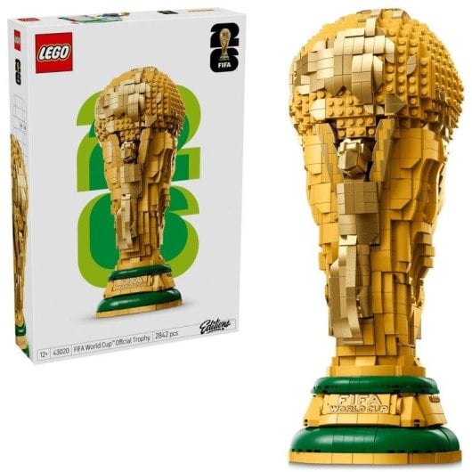 LEGO Editions Trophée Officiel Coupe du Monde FIFA 43020 2842 pièces