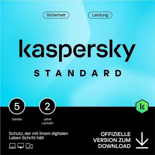 Licence Kaspersky Plus 5 appareils 2 ans téléchargement électronique