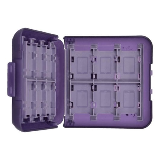 Spielehülle HORI NSX-091E Gengar und Mimikyu Nintendo Switch 2 Lila 24 Karten