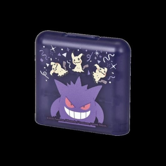 Spielehülle HORI NSX-091E Gengar und Mimikyu Nintendo Switch 2 Lila 24 Karten