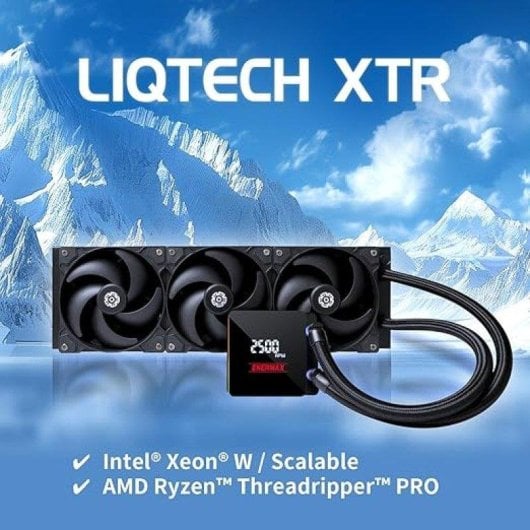 Refrigerazione Liquida Enermax Liqtech Xtr 360mm 3 Ventole TDP 550W+