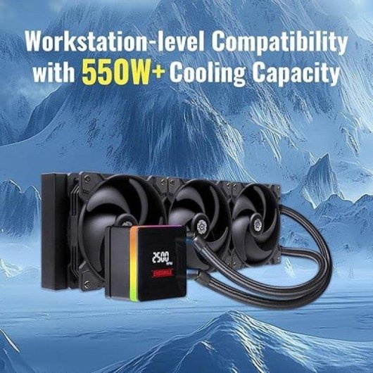 Refrigeración Líquida Enermax Liqtech XTR 360mm 3 Ventiladores Alto Rendimiento