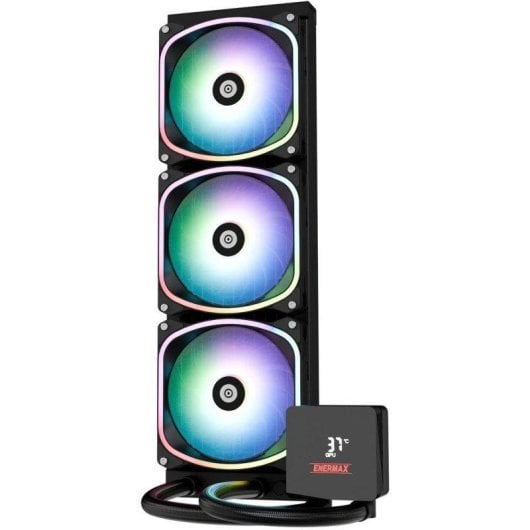 Refrigerazione Liquida Enermax Aquafusion II 360mm 3 Ventole ARGB Display Digitale