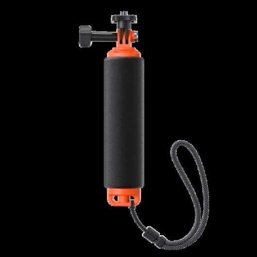 Mango Flutuante Insta360 CINSCAVA Ergonomia Visibilidade Laranja Preto