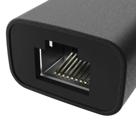 Adapter Hama 00200360 USB-C auf RJ45 2.5Gbps Plug & Play Schwarz
