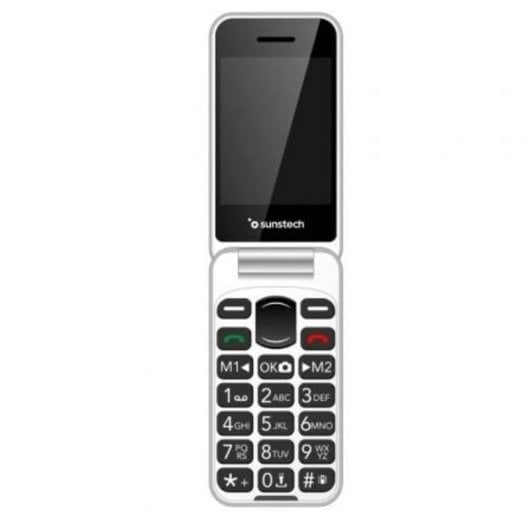 Téléphone Sunstech CELT25 Bleu Dual SIM 4G SOS Base de Charge