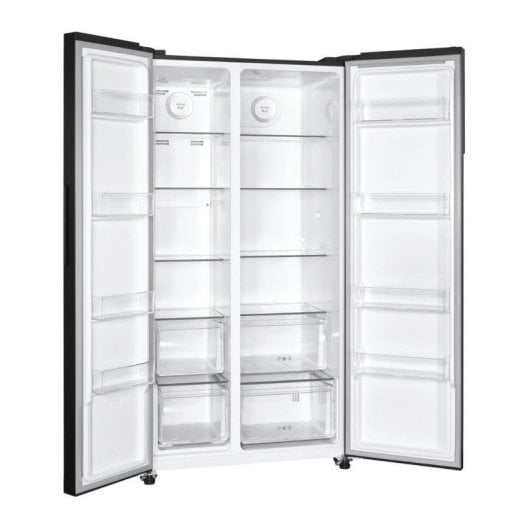 Frigorífico Americano Candy CHSBSO-6174B No Frost 177cm 532L E Preto