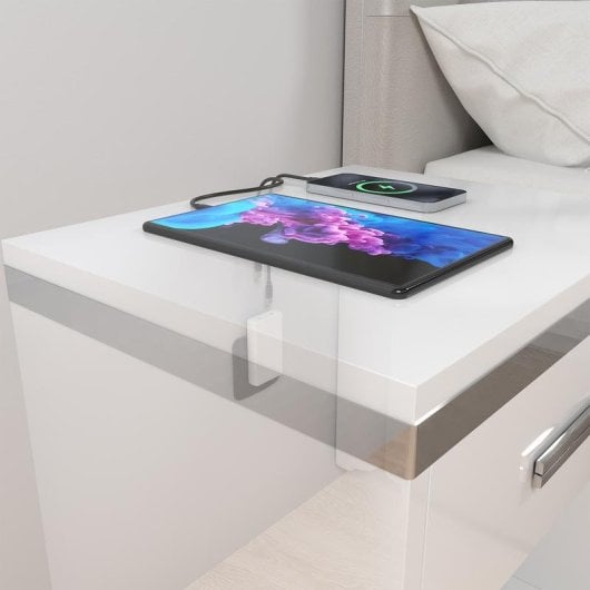 Caricatore Aisens ASCH-65W2P077-W GaN Ultra Sottile 65W 2xUSB-C Bianco