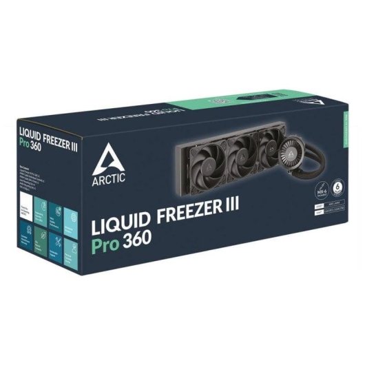 Refrigeración Líquida Arctic Liquid Freezer III Pro 360mm 3 Ventiladores VRM Intégré