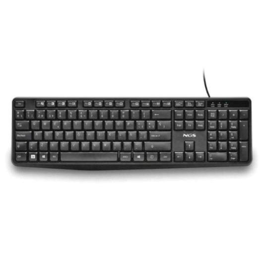 Teclado NGS FUNKYV4 membrana completo USB com 12 teclas multimédia