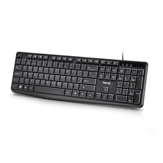 Teclado NGS FUNKYV4 membrana completo USB com 12 teclas multimédia