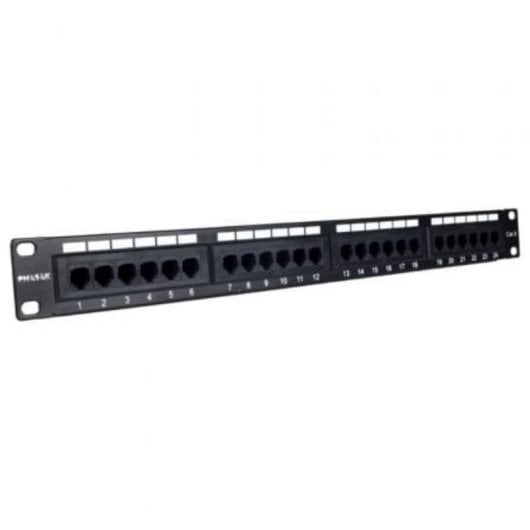 Patchpanel Phasak PU 2971 24 Ports Cat.6A FTP 1U Rack 19 Zoll