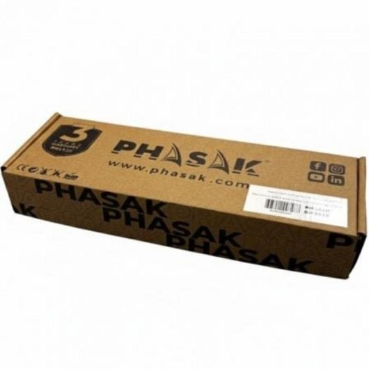 Multiprise Phasak BN 0825 5 prises avec interrupteur câble 1,8 m bleu