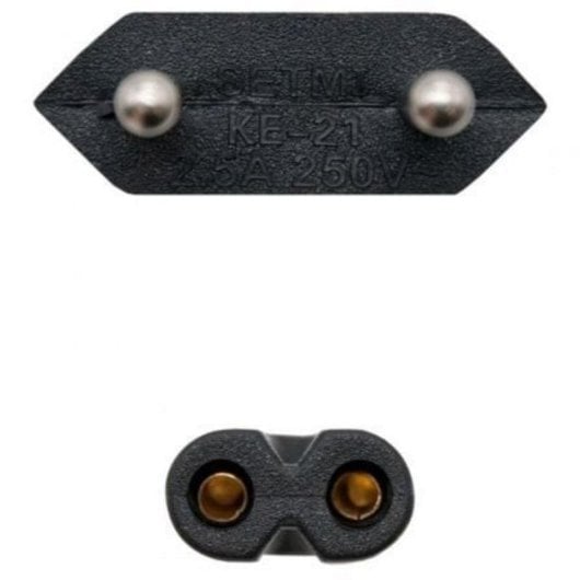 Cable alimentación Nanocable 10.22.0402-L200 CEE7/16 a C7 2 m negro