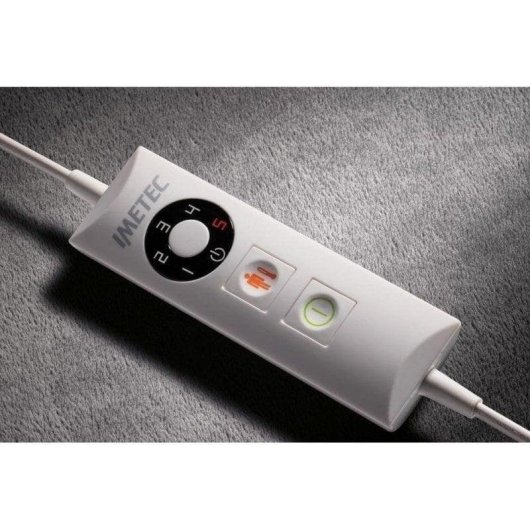 Aquecedor de pés Imetec 26018 110 W 5 níveis Cinza felpa lavável