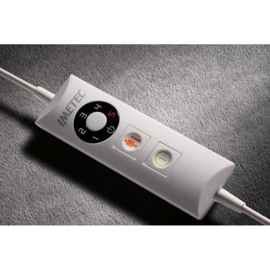 Calentador de pés IMETEC 26018 110 W 5 níveis Cinzento felpa lavável