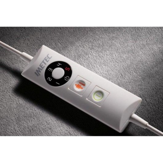 Calentador de pés IMETEC 26018 110 W 5 níveis Cinzento felpa lavável