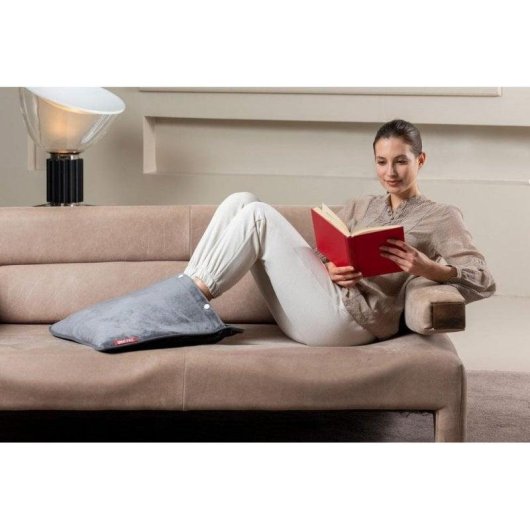 Calentador de pés IMETEC 26018 110 W 5 níveis Cinzento felpa lavável