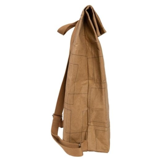 Mochila Exacompta Eterneco portátil 14 polegadas papel lavável 17L castanha