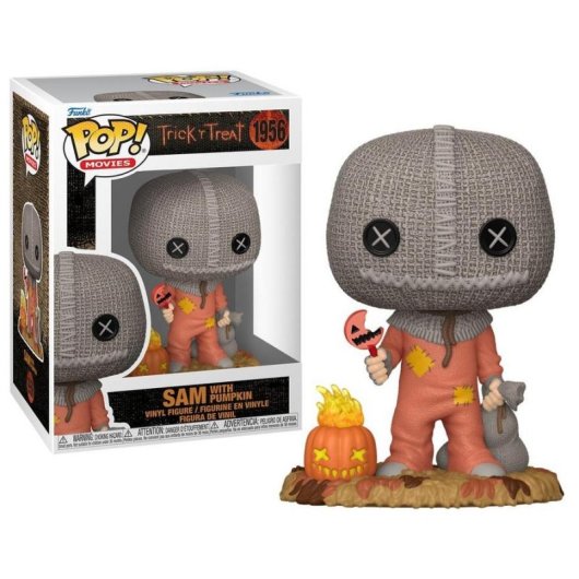 Sammelfigur Funko Pop Sam with Pumpkin Vinyl 9 cm Multicolor