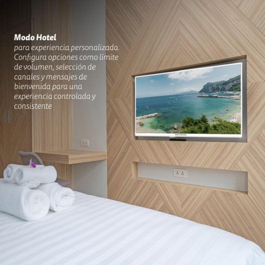 TV Grunkel LED LED-3225VDBLANCO 32" HD Ready 60Hz Smart TV VIDAA HDR USB-PVR Branco