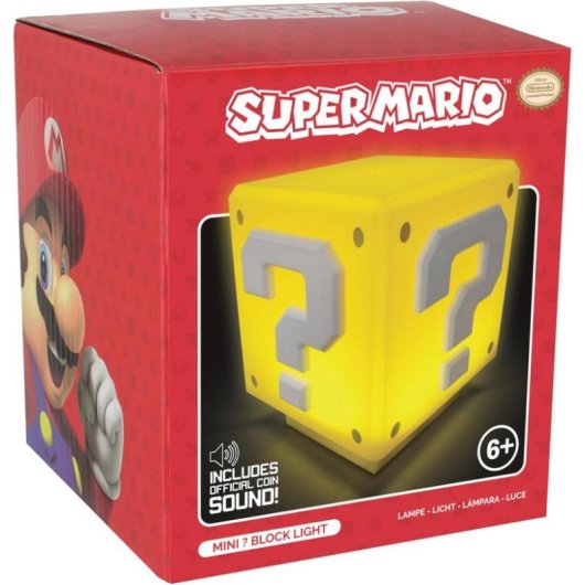 Tischlampe Paladone PP3428NNV4ID Super Mario LED Touch Sound tragbar