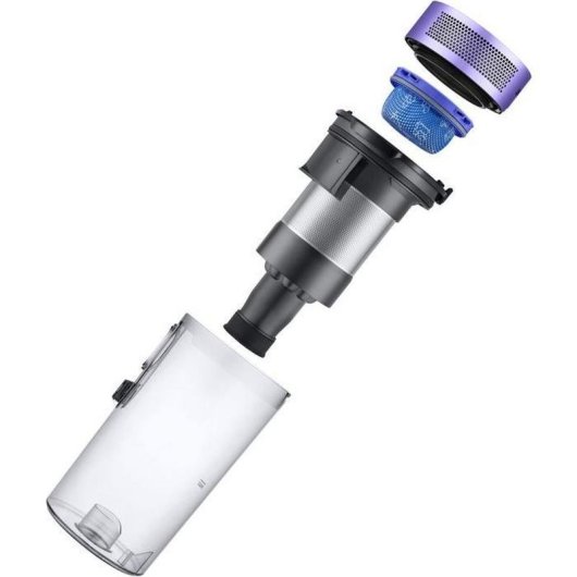 Aspiradora sin Cable Samsung Jet 75E Turbo VS20B75B1R4 550W 60min Mascotas Filtro Avanzado Negro