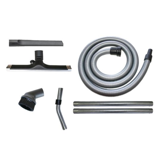 Aspiradora Industrial con Bolsa Starmix GS 3078 PZ 3600W Seco y Húmedo 78L Negro Gris Metálico