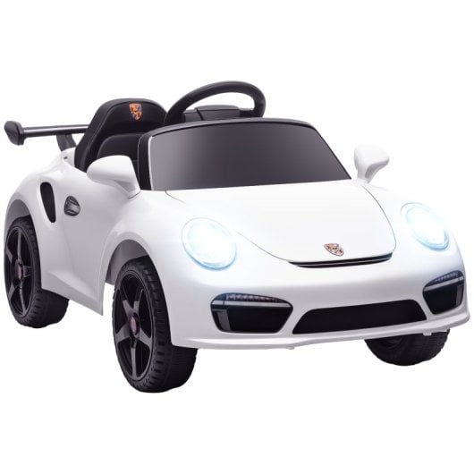 Carrinho Elétrico Infantil Aiyaplay Licenciado Ruf Ctr 3 Clubsport Branco