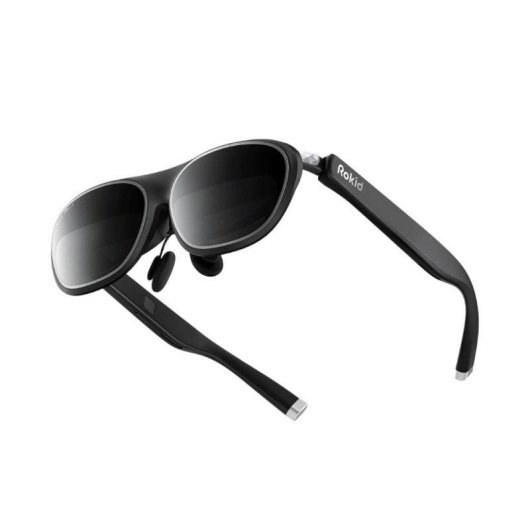 Óculos AR Rokid Max 2 Micro-OLED Dual 120Hz Ajuste Dioptrias Portátil