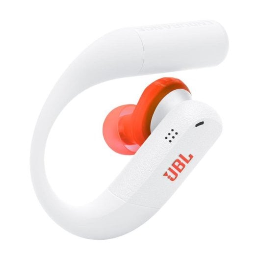 Auriculaires JBL Endurance Peak 4 sans fil Bluetooth sport avec réduction de bruit IP68 blancs