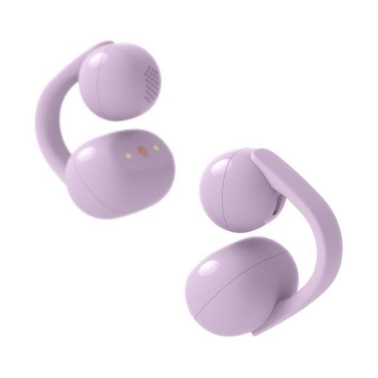 Casque Sony LinkBuds Clip sans fil Bluetooth Open Ear micro contrôle tactile lavande