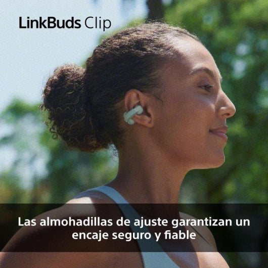 Casque Sony LinkBuds Clip sans fil Bluetooth Open Ear micro contrôle tactile lavande