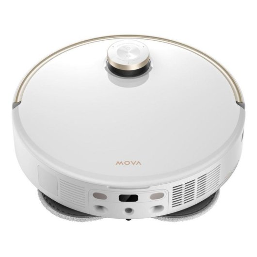 Robot Aspirador y Fregasuelos MOVA V50 Ultra Complete con Autovaciado Navegación Láser 24.000 Pa Control por Voz Cámara 