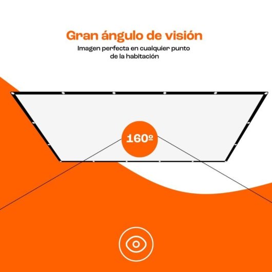 Nilait Scene Lite Proyector 150 lúmenes ANSI HD + PcCom Essential Scenify Pantalla Proyector 100"