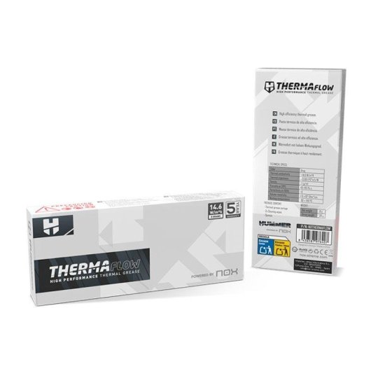 Pasta térmica NOX Hummer Therma Flow 8 g alta conductividad y aplicador