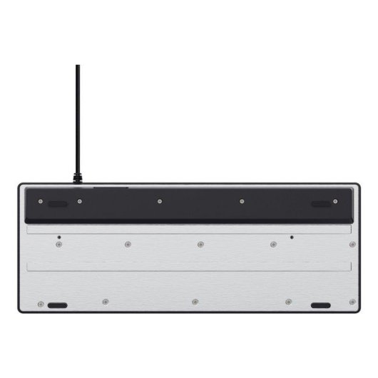 Teclado Trust GXT 833 Thado de membrana TKL con iluminación RGB multicolor