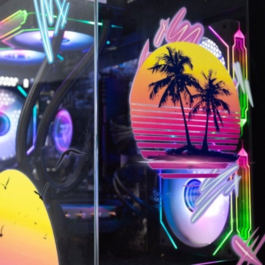 PC Preparado para PC V2 AMD Ryzen 7 5800X / 32 GB / SSD de 1 TB / RTX 5060 Ti de 16 GB - Magic City Edition