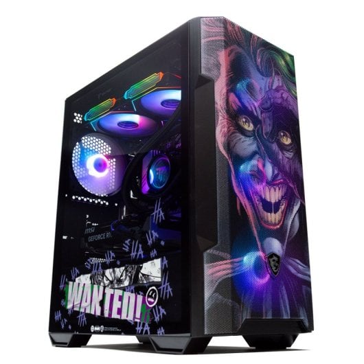 MSI MAG FORGE M100R Cristal Templado USB 3.2 ARGB Negra - Joker II Edition By PcCom