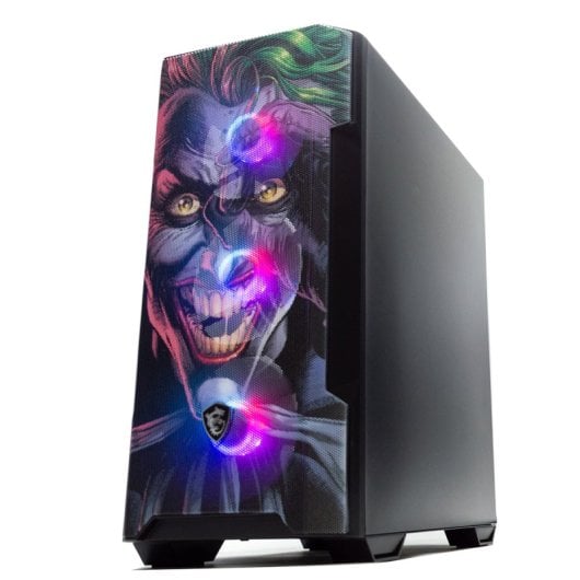 MSI MAG FORGE M100R Cristal Templado USB 3.2 ARGB Negra - Joker II Edition By PcCom