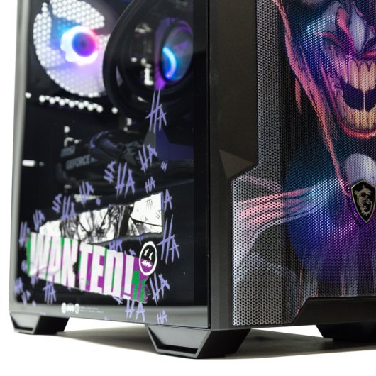 MSI MAG FORGE M100R Cristal Templado USB 3.2 ARGB Negra - Joker II Edition By PcCom