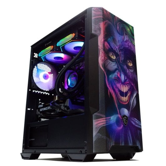 MSI MAG FORGE M100R Cristal Templado USB 3.2 ARGB Negra - Joker II Edition By PcCom