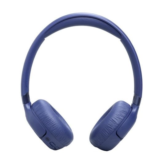 Auriculares JBL Tune 680NC sem fios Bluetooth com Cancelamento de Ruído Adaptativo, Microfone, Dobráveis, Azul