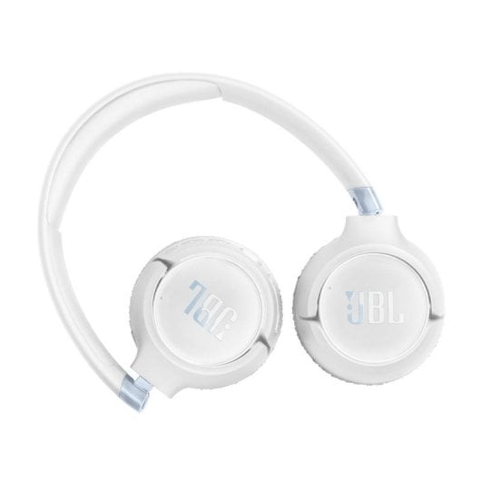 Auriculares JBL Tune 680NC sem fios Bluetooth com Cancelamento de Ruído Adaptativo, Microfone e Dobráveis, Branco