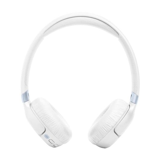 Auriculares JBL Tune 680NC sem fios Bluetooth com Cancelamento de Ruído Adaptativo, Microfone e Dobráveis, Branco
