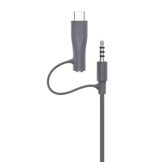 Auricolari Belkin SoundForm Mini con cavo USB-C e jack 3,5 mm per chiamate e musica, resistenti a urti e acqua, blu