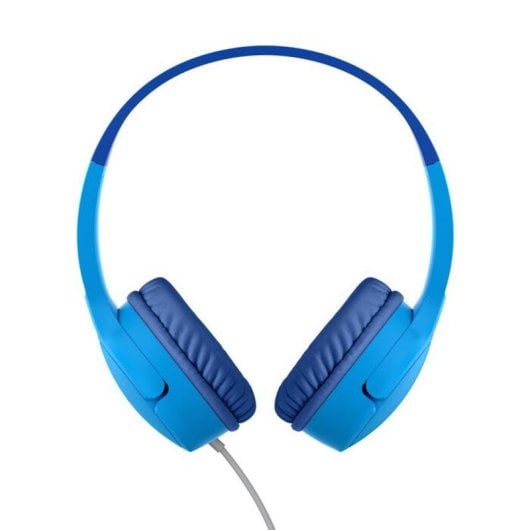 Auricolari Belkin SoundForm Mini con cavo USB-C e jack 3,5 mm per chiamate e musica, resistenti a urti e acqua, blu