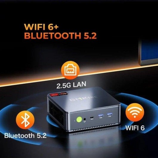 Mini PC GMKtec M6 Ultra AMD Ryzen 5 7640HS 32GB 1TB SSD Radeon 760M Windows 11 Pro USB4