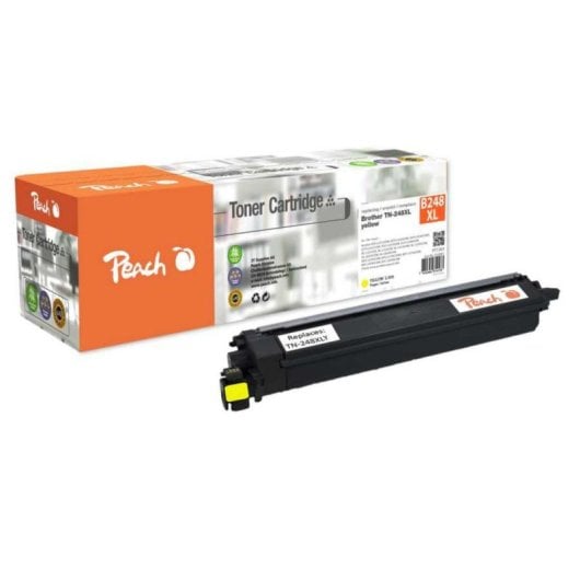 Cartuccia toner Peach PT1363 Giallo XL Compatibile Brother 2300 pagine