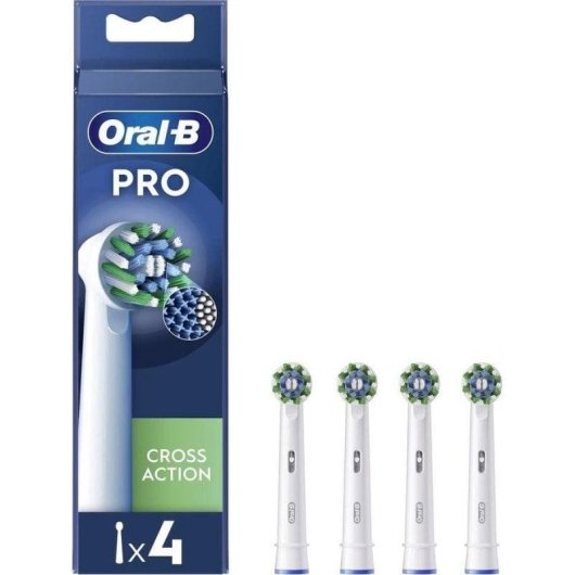 Aufsteckbürste Oral-B Cross Action 4 Einheiten Verschleißanzeige
